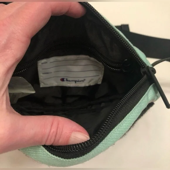 Champion Prime Belt Bag Fanny Pack Aqua -NWT - Picture 2 of 4